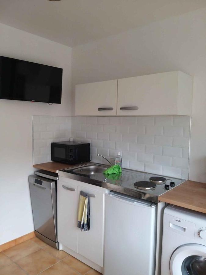 Rez De Jardin Cosy Avec Terrasse Fleurie Lägenhet Arles-sur-Tech Exteriör bild